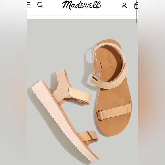 Madewell Maggie Sandles Size 6 1/2 - Picture 1 of 4